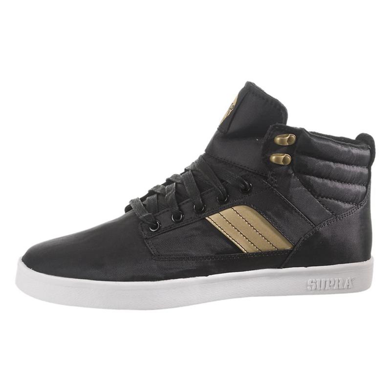 Supra BANDIT Skateschuhe Damen Schwarz Gold Deutsch WVINC5143